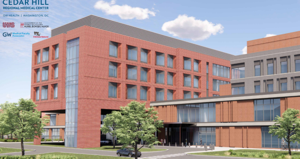a rendering of Cedar Hill Regional Medical Center
